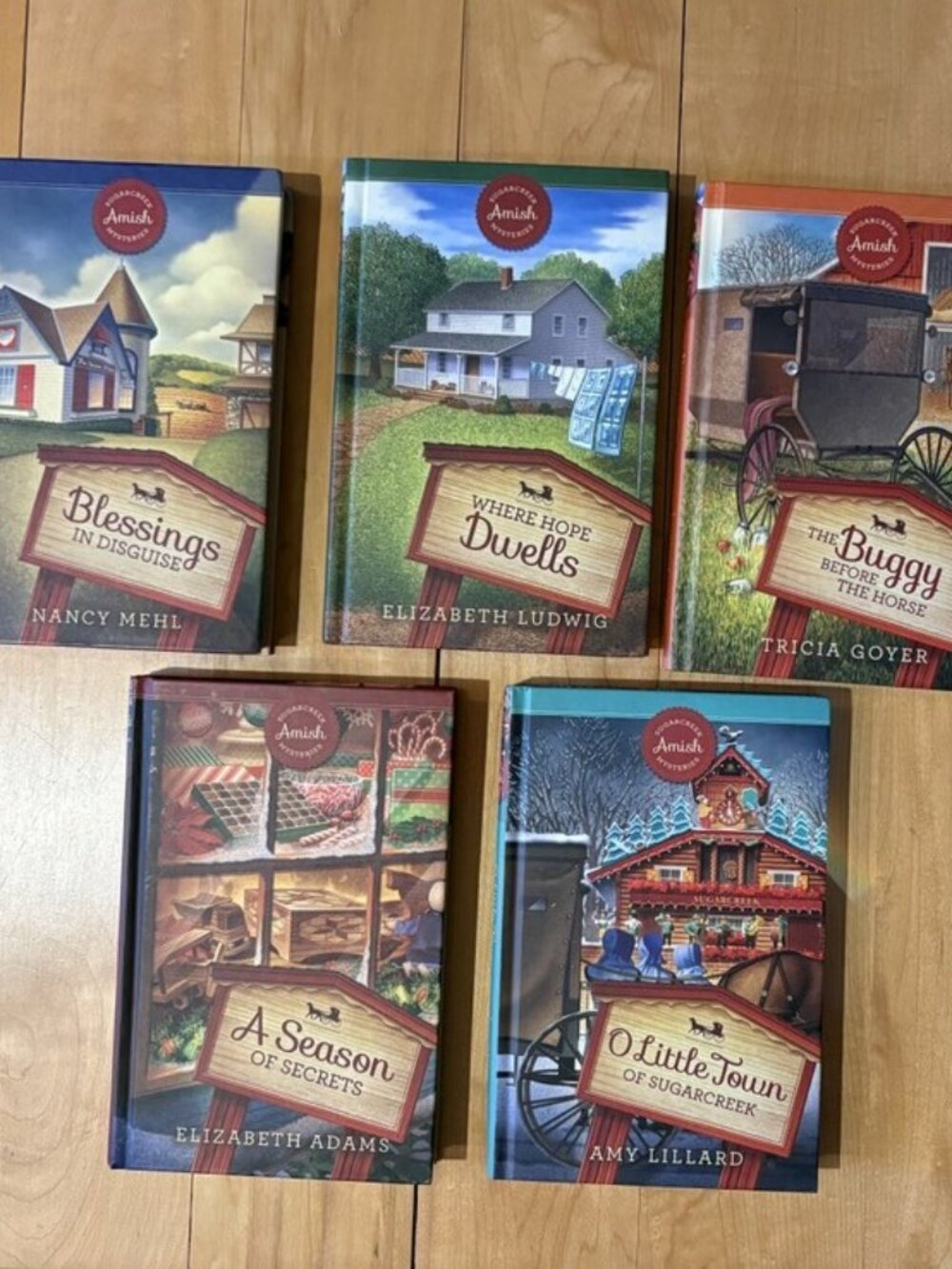 Sugarcreek Amish Mysteries Hardcover Books 1-5